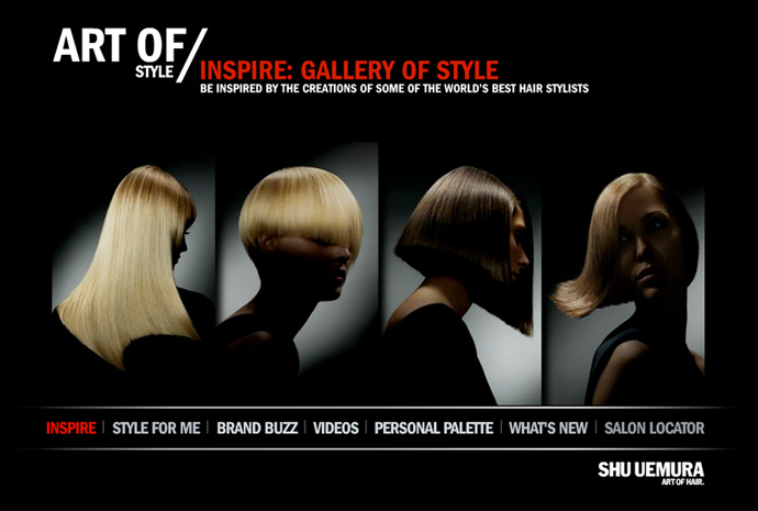 Screen grab of website